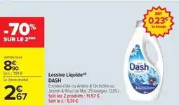 Carrefour Market Lessive liquide dash offre