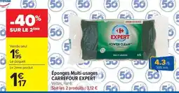 Carrefour Market Éponges multi-usages carrefour expert offre