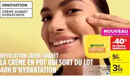 Carrefour Market Crème sorbet garnier offre