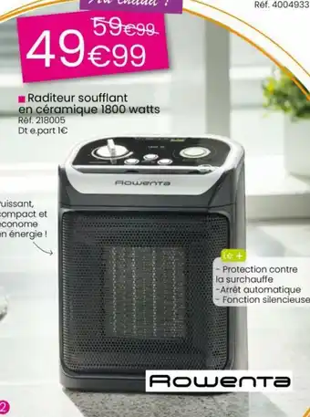 Radiateur Soufflant