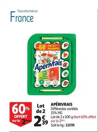 Auchan Apérivrais offre