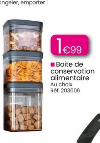 Kandy Boite de Conservation offre