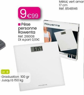 Kandy Pèse Personne offre