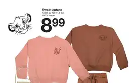 Zeeman Disney sweat enfant offre