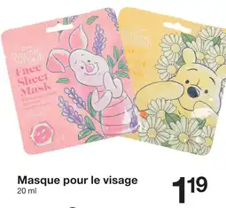 Zeeman Disney masque pour le visage offre