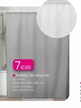 Kandy Rideau de Douche offre