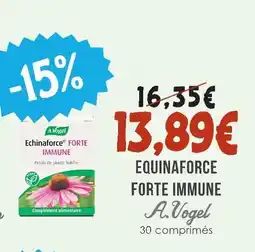 Naturalia A.vogel echinaforce forte immune offre