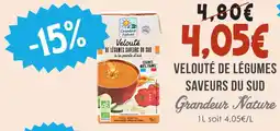 Naturalia Gardeur nature velouté de légumes saveurs du sud offre