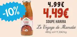 Naturalia Le voyage de mamabé soupe harira offre