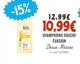 Naturalia Douce nature shampoing douche évasion offre