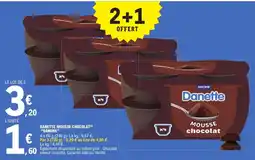 E.Leclerc DANONE Danette mousse chocolat offre