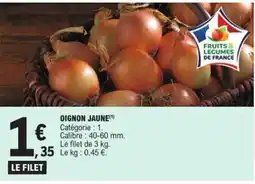 E.Leclerc Oignon jaune offre
