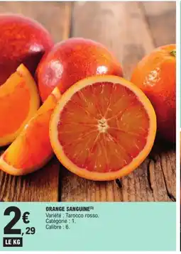 E.Leclerc Orange sanguine offre