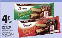 E.Leclerc BALCONI Gaufrettes offre