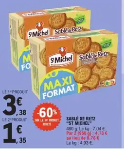 E.Leclerc ST MICHEL Sablé de retz offre
