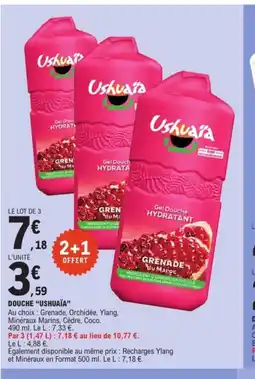 E.Leclerc USHUAÏA Douche offre