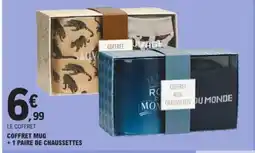 E.Leclerc Coffret mug +1 paire de chaussettes offre