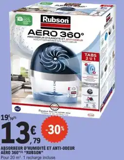 E.Leclerc RUBSON Absorbeur d'humidité et anti-odeur aéro 360° offre