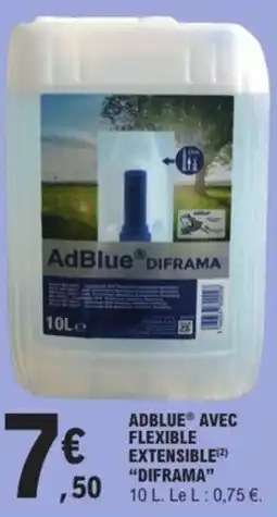 E.Leclerc DIFRAMA Adblue avec flexible extensible extensible offre