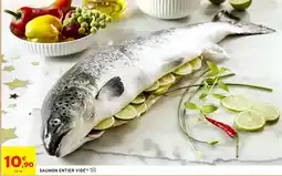 Intermarché Saumon entier vidé offre