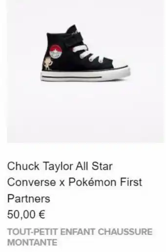 Chuck Taylor All Star Converse x Pokémon First
