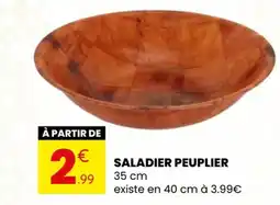 Stokomani Saladier peuplier offre
