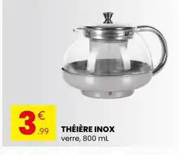 Stokomani Théière inox offre