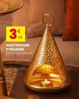 Stokomani Photophore pyramide offre
