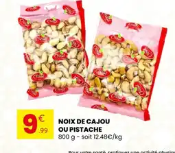 Stokomani Noix de cajou ou pistache offre