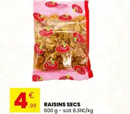Stokomani Raisins secs offre