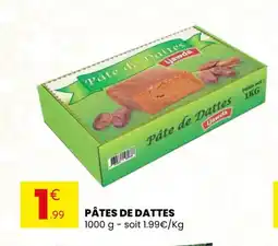Stokomani Pâtes de dattes offre