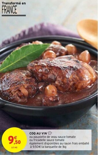 Intermarché Hyper Coq Au Vin offre