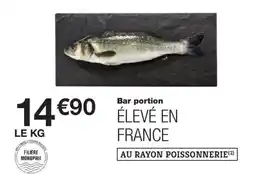 Monoprix Bar portion offre