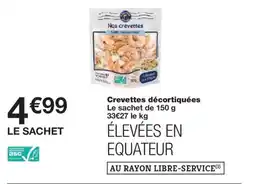 Monoprix Crevettes décortiquées offre