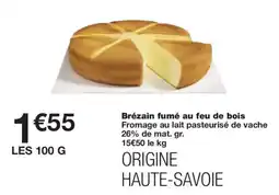 Monoprix Brézain fumé au feu de bois offre