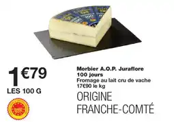 Monoprix Morbier A.O.P. Juraflore 100 jours offre