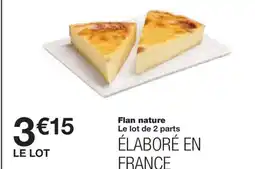Monoprix Flan nature offre