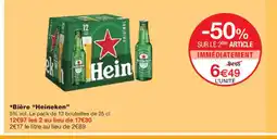 Monoprix HEINEKEN Bière offre