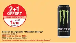 Monoprix MONSTER ENERGY Boisson énergisante offre