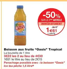 Monoprix OASIS Boisson aux fruits Tropical offre