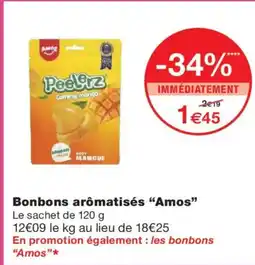 Monoprix AMOS Bonbons arômatisés offre