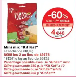 Monoprix KIT KAT Mini mix offre