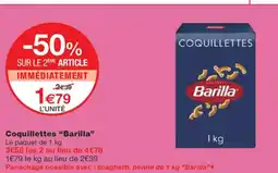 Monoprix BARILLA Coquillettes offre