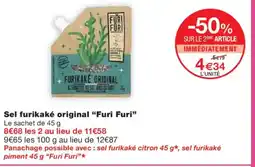 Monoprix FURI FURI Sel furikaké original offre