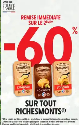 Intermarché Contact SUR TOUT RICHESMONTS offre