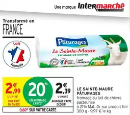 Intermarché Contact Le sainte-maure pâturages offre