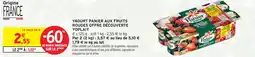 Intermarché Contact Yaourt panier aux fruits rouges offre découverte yoplait offre