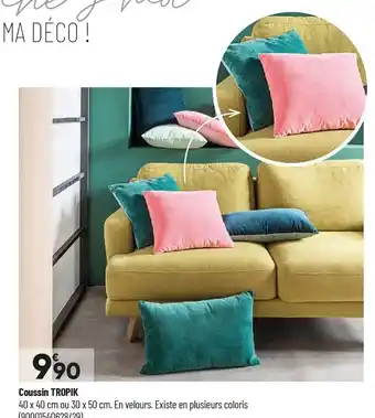 Coussin tropik