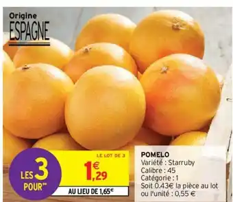 Intermarché Hyper Pomelo offre