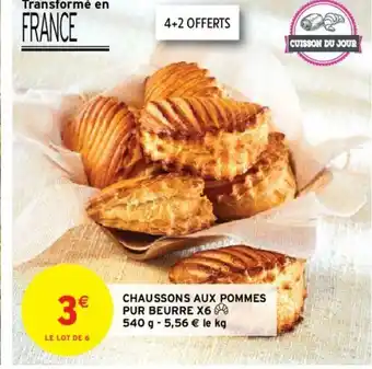 Intermarché Hyper Chaussons Aux Pommes offre